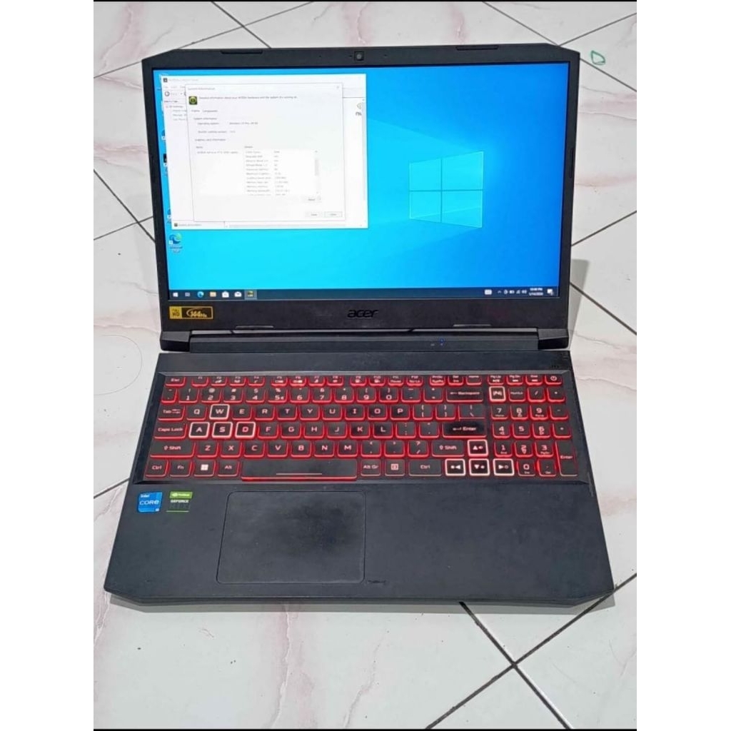 Laptop Acer Nitro Gaming dan Grafis