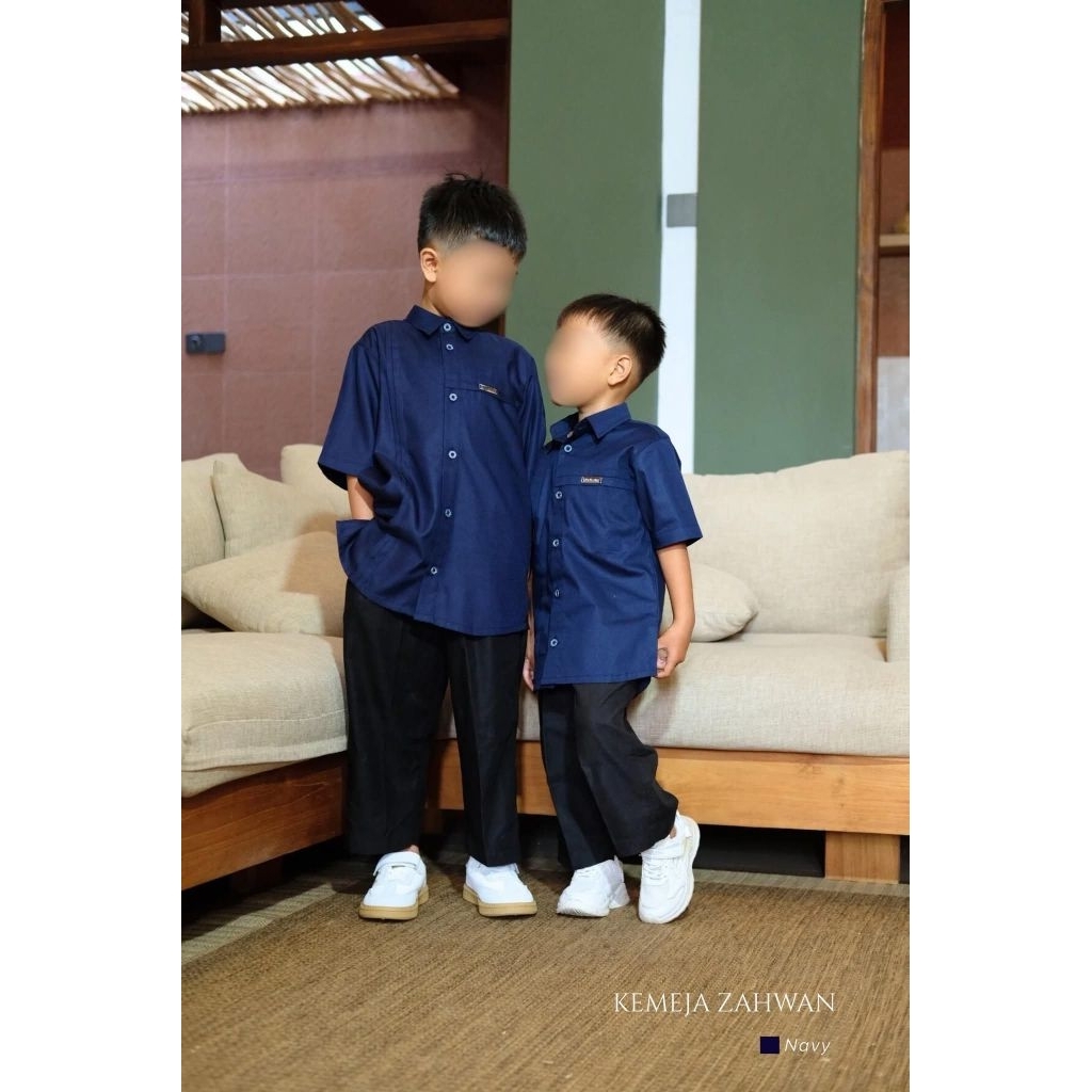 Kemeja Anak Zahwan Kids By Khairana