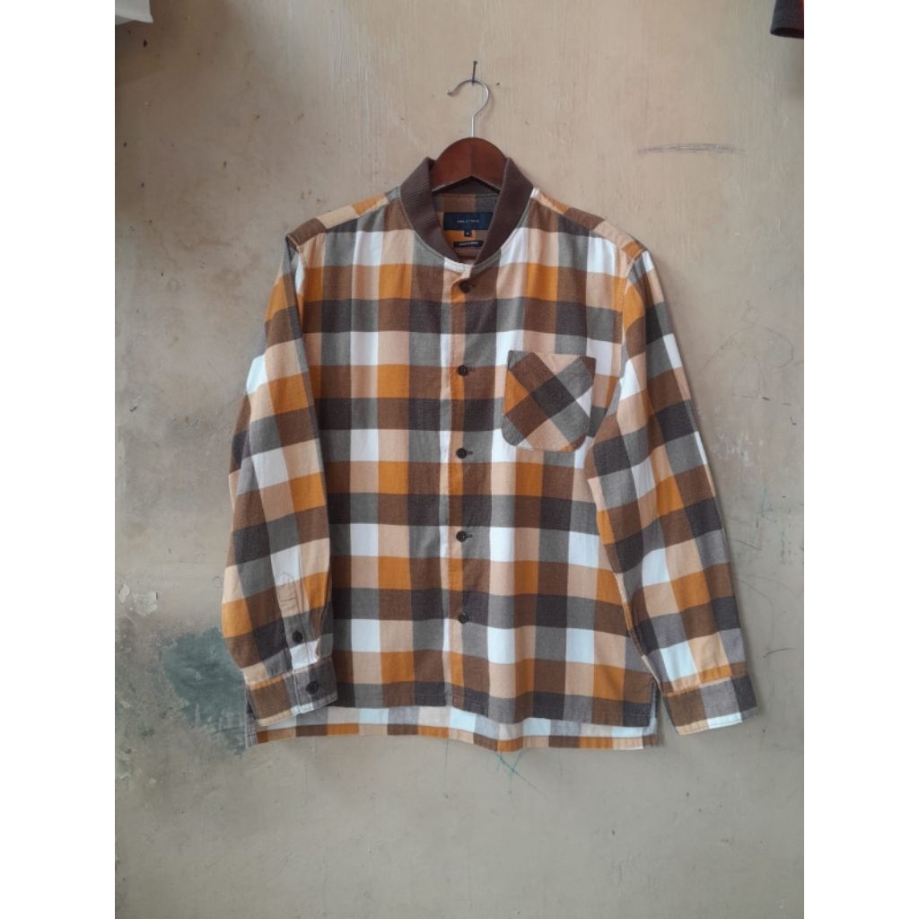 KEMEJA BOMBER SHIPS JET BLUE JAPAN