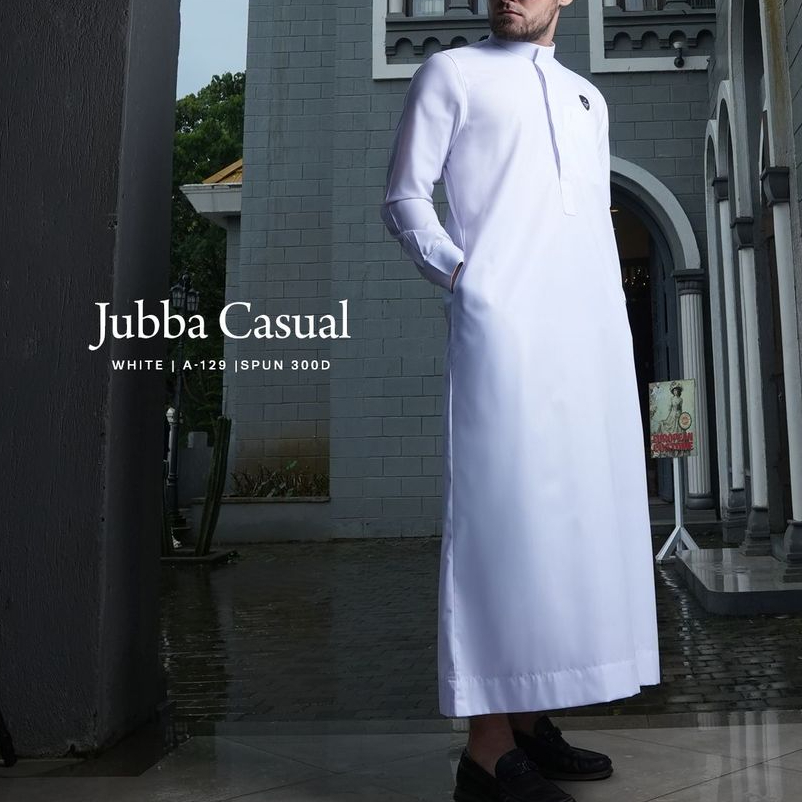 Jubah Samase A129 Jubba Pria Dewasa Lengan Panjang