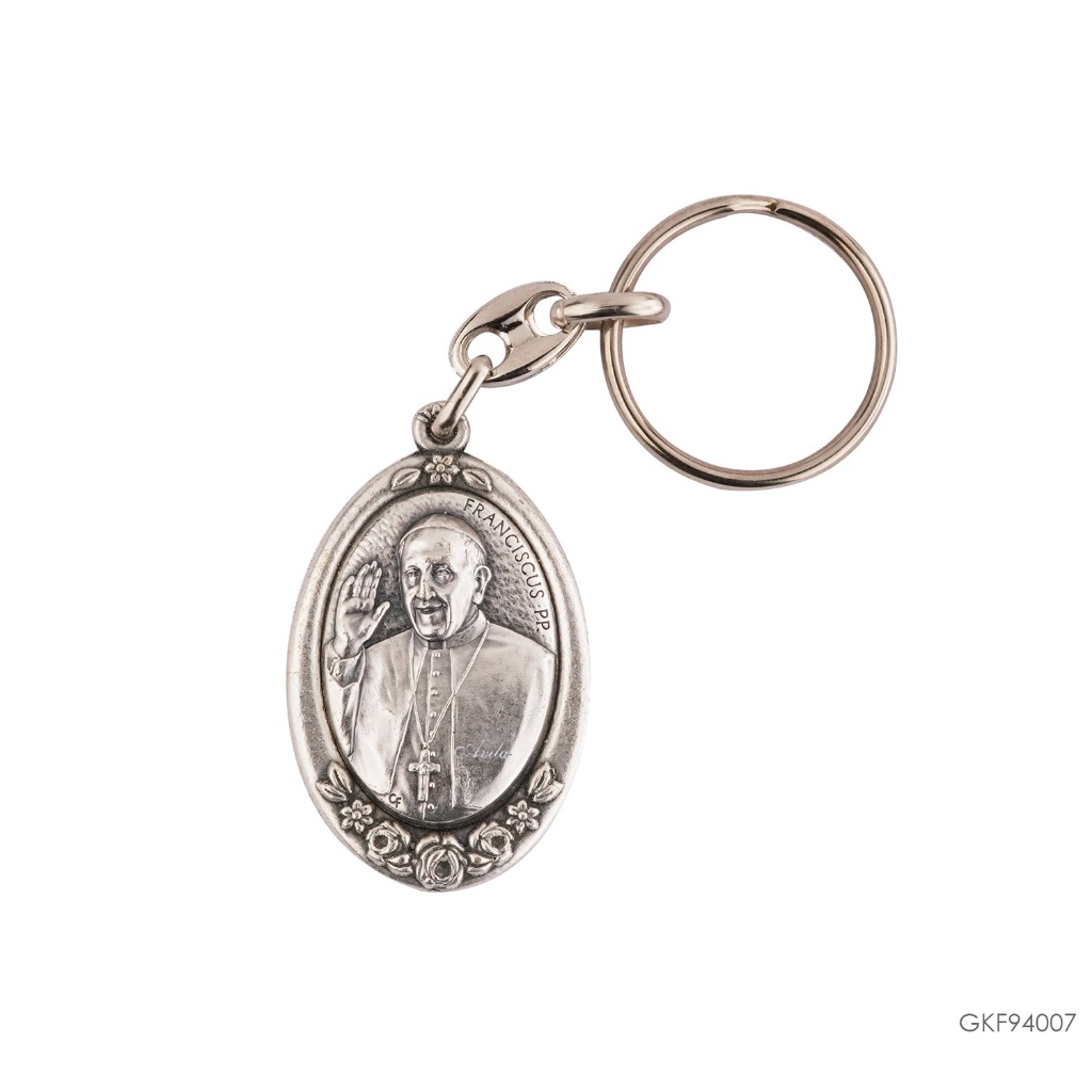 Gantungan Kunci Pope Francis Aksesoris Rohani Katholik