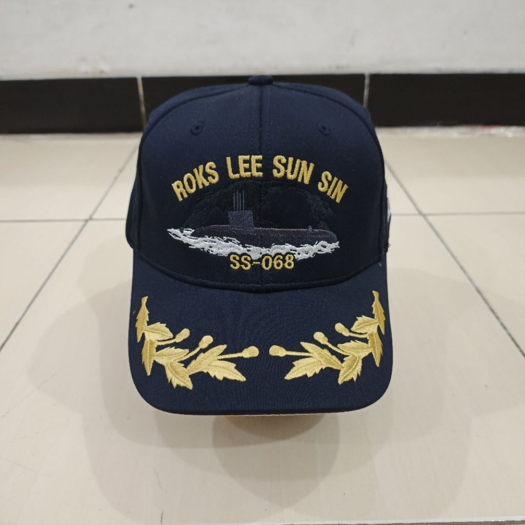 Topi Vintage ROKS LEE SUN SIN SS-068 KOREAN ARMY By CAP BOY