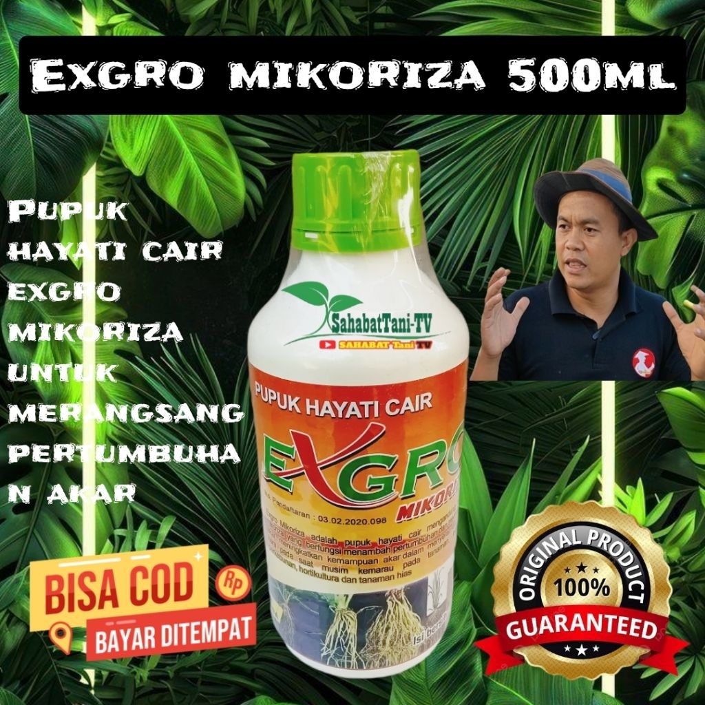 EXGRO MIKORIZA 500ML PUPUK HAYATI