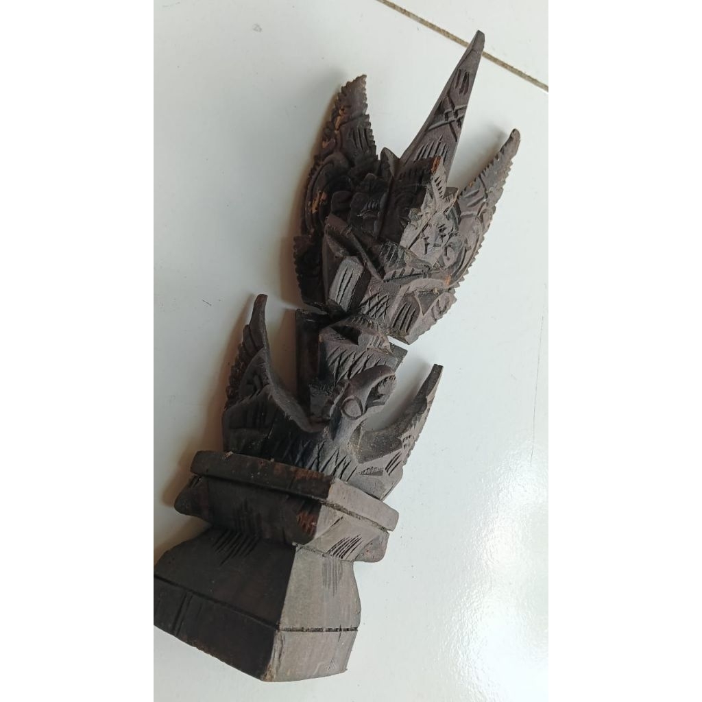 patung kayu GWK Garuda Wisnu kencana lawas