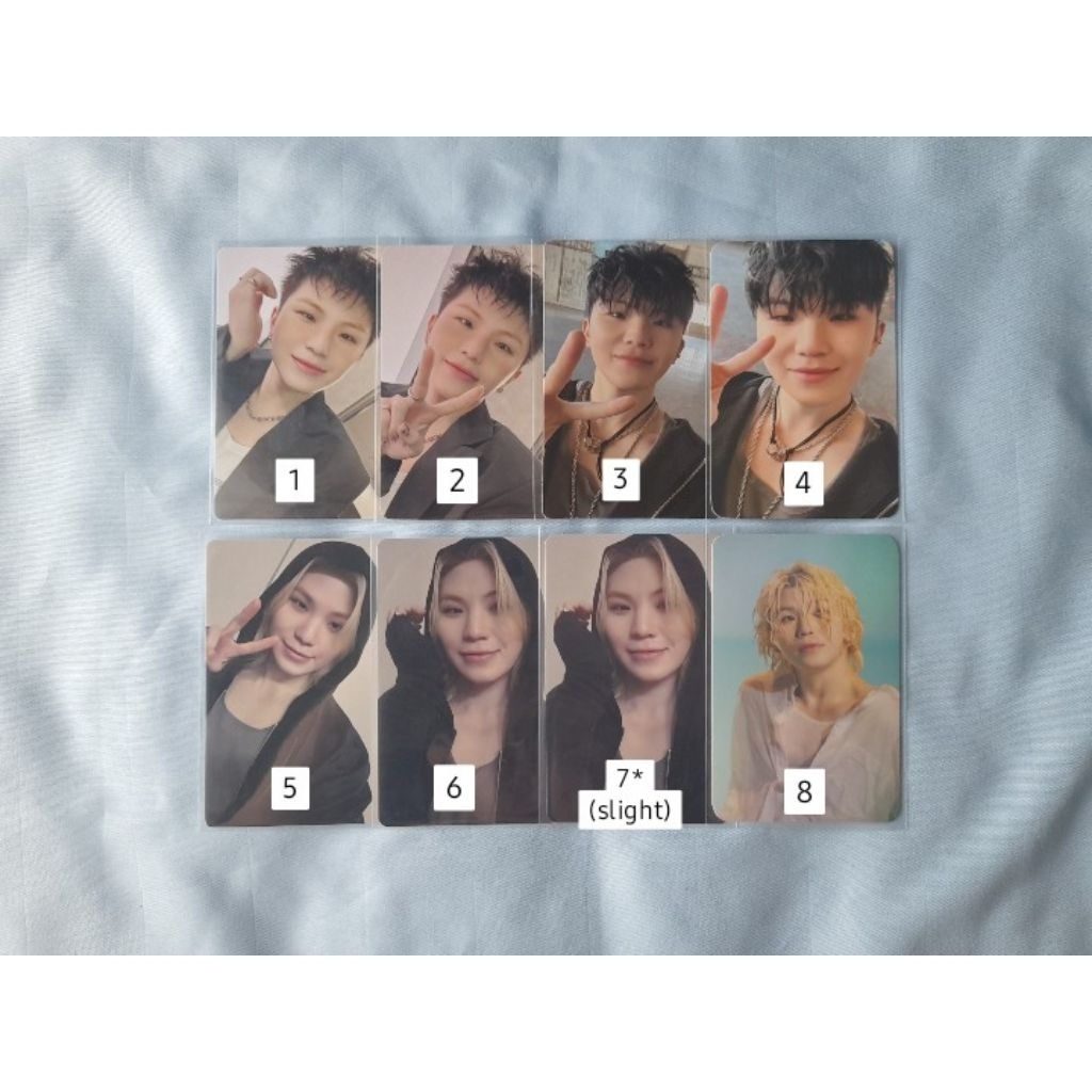seventeen woozi hxw beam pashmina photocard pc olive young pop up store 70k withmuu ld wvs global r1
