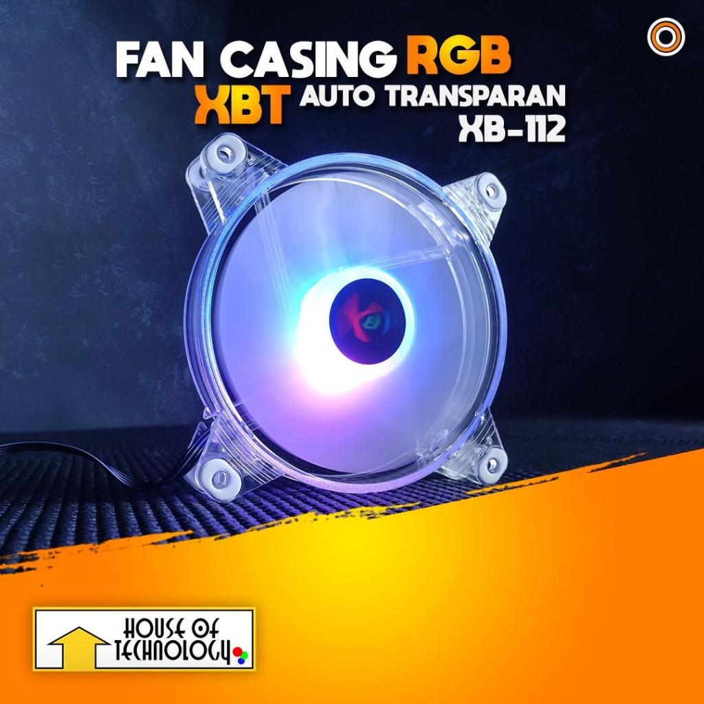 Fan Casing XBT (XB-112) RGB Auto Transparan