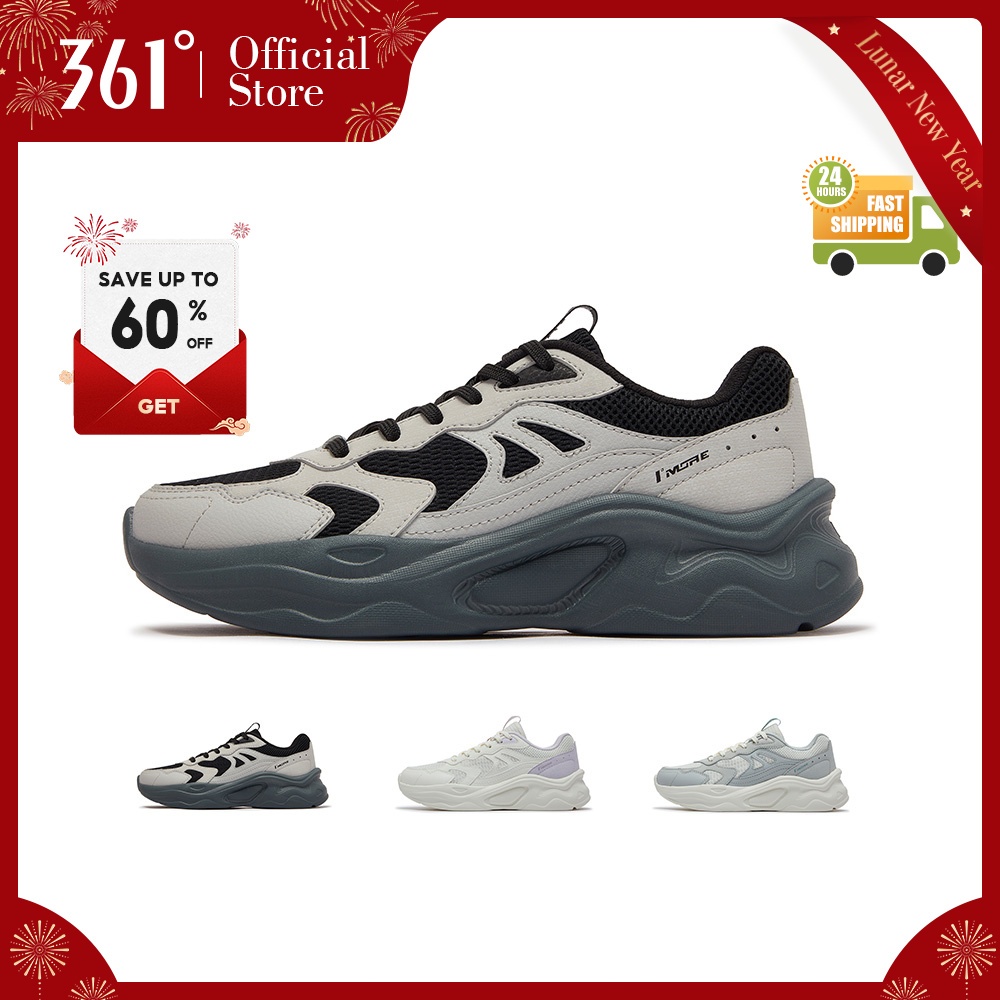 361 Degrees Cambrian 4.0 Sepatu sneakers wanita | Sepatu casual | Sepatu olahraga 682526777