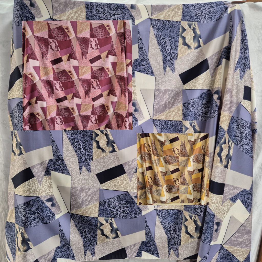 kain Armani silk motif || bahan kain baju(harga tertera 0, 5m