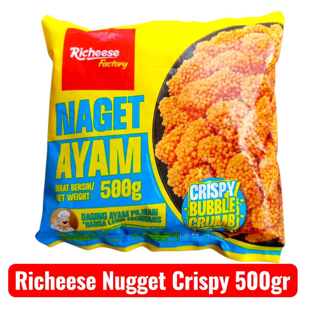 richeese nugget ayam crispy 500gr