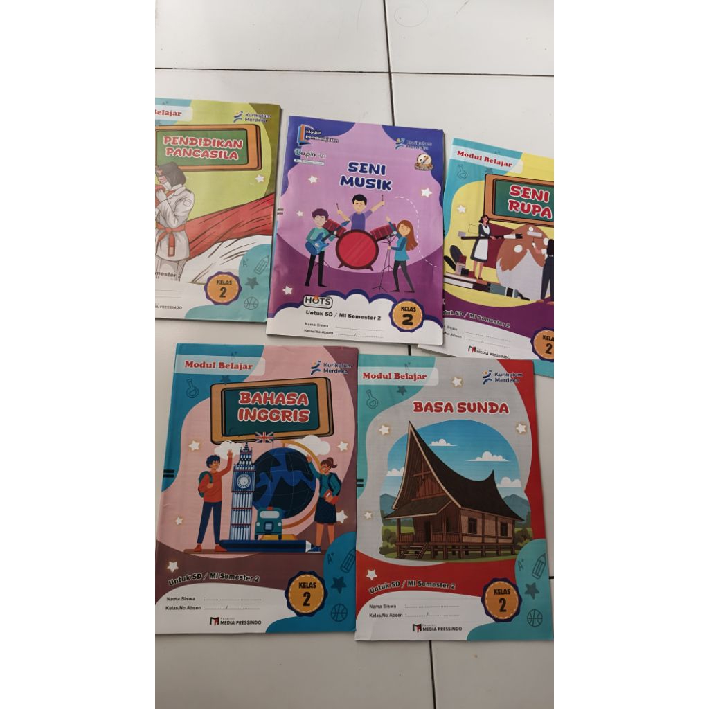 Buku lks SD kelas 2 semester 2