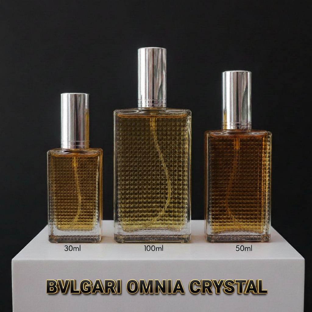Parfum Pria Wanita Bulgari Omnia Cristal Premium - Parfume Bulgari Omnia Aroma Wanita Pria Awet Taha