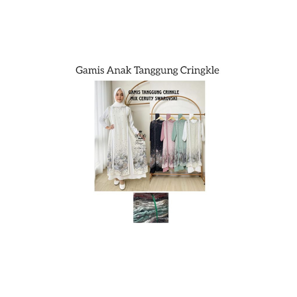 Gamis anak tanggung /gamis anak tanggung