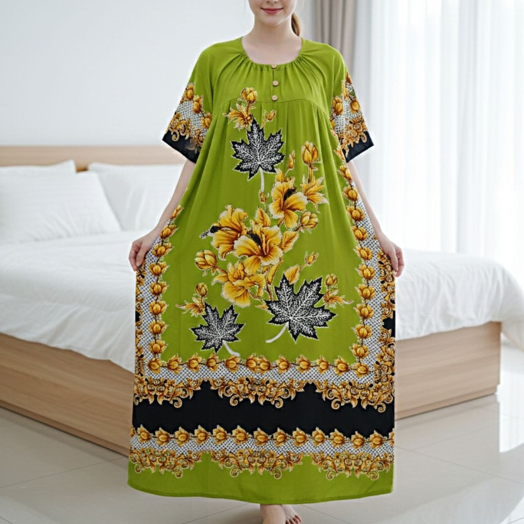 Daster batik jumbo 3L Alvin LD140