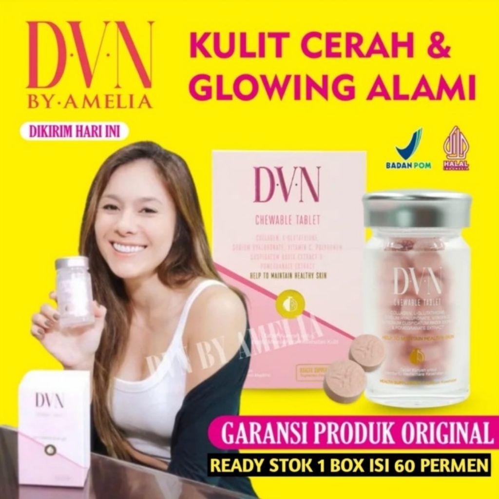 WELLOUS BY NISSA 1380 PROMO MURAH PERMEN DVN COLLAGEN ORIGINAL KEMASAN BARU DVINE D-VINE 100% ORI PE