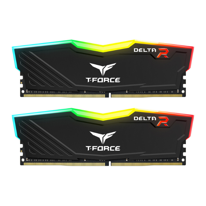Ram T-Force Delta RGB Black DDR4 3600 MHz