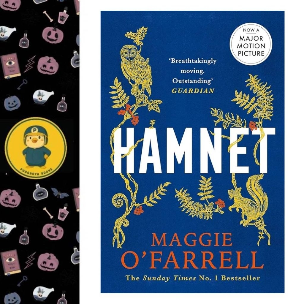 100% ORI Novel HAMNET Maggie O'Farrell ORIGINAL BOOK Novel Film Paul Mescal Jessie Buckley Golden Gl