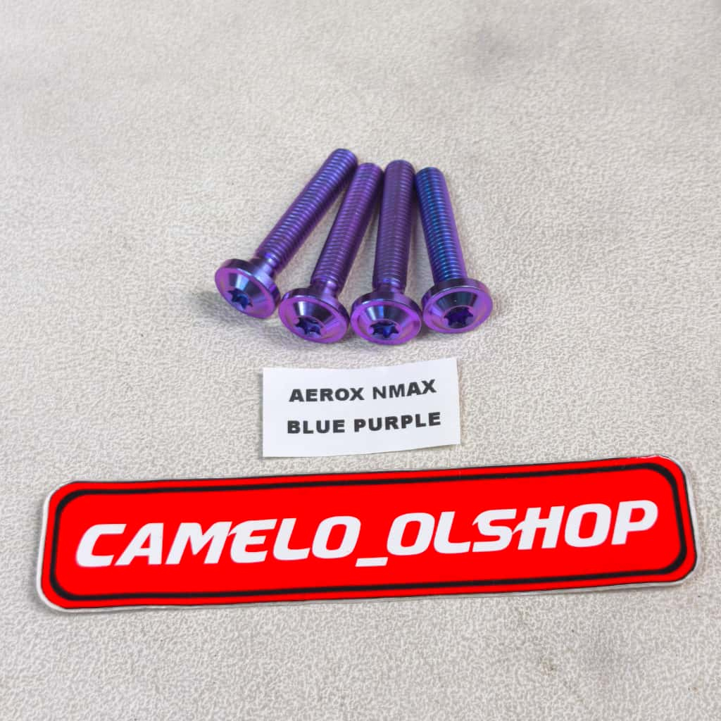 1SET BAUT KRENGKES GARDAN TITANIUM NMAX / AEROX