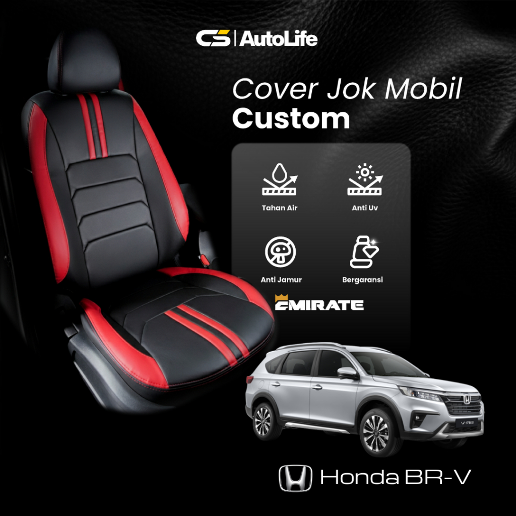 Sarung Jok Mobil / Cover Jok Mobil Honda BRV - CS Autolife