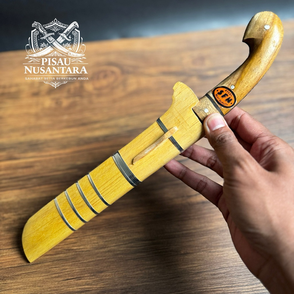 Golok Tebas Baja Per Bilah fulltang Tebal tidak mudah meleyot