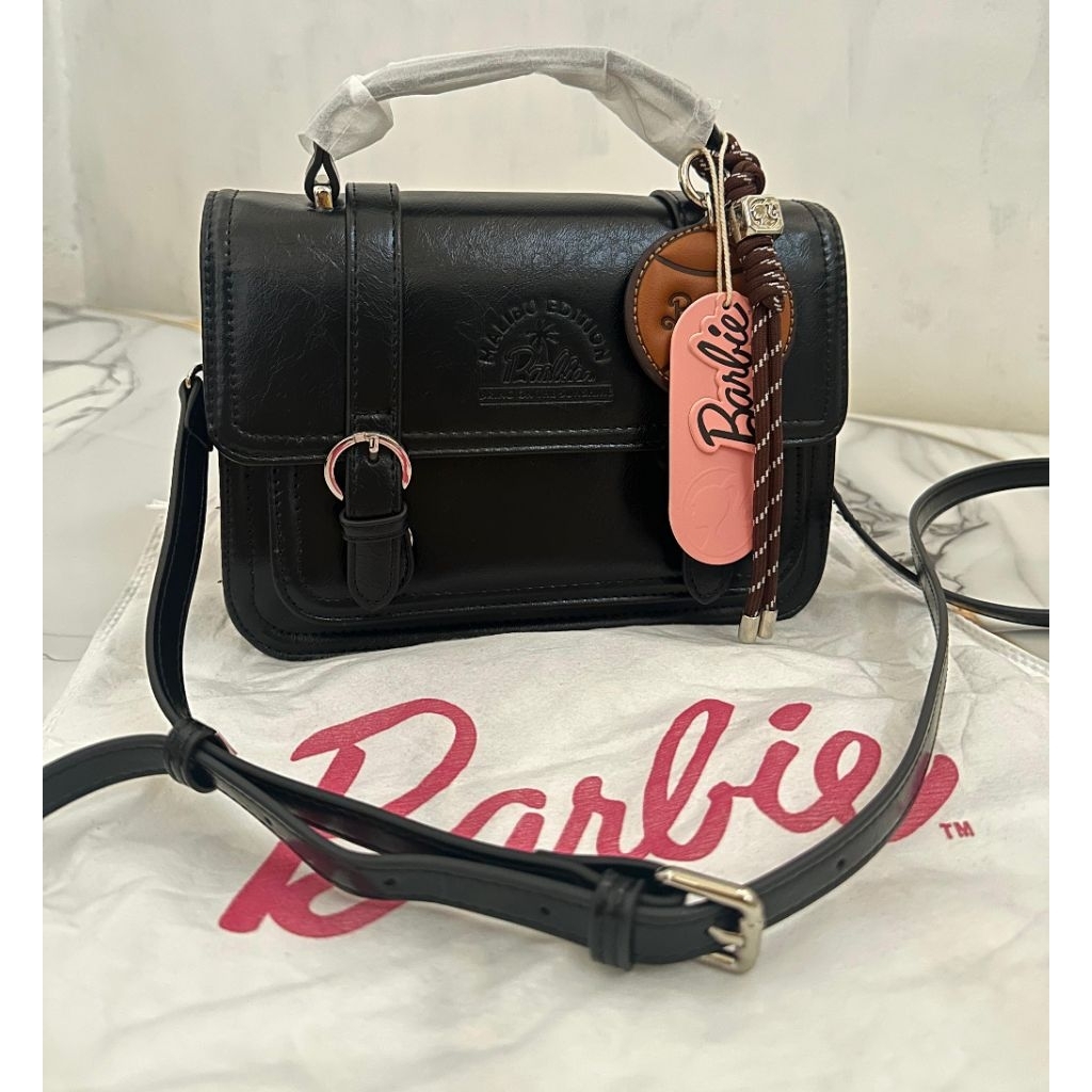 Tas Barbie Collection Barbie nikmir pink Barbie prily Barbie pink ransel barbie black hitam