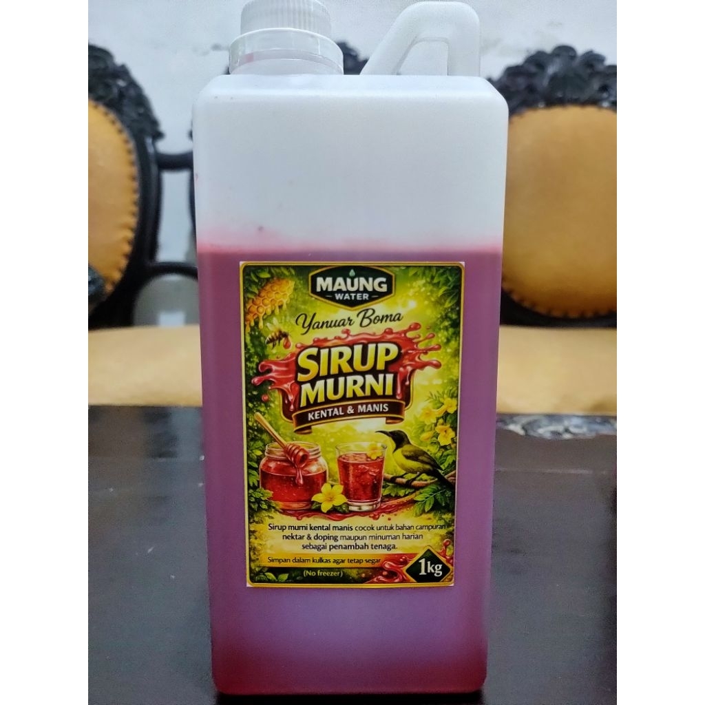 SIRUP MURNI  MAUNG WATER 1kg