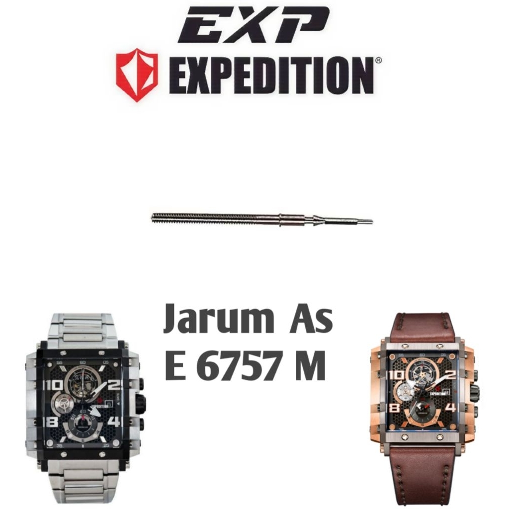 Jarum As / Stem Jam Tangan Expedition Tipe E 6757 M, E 6065 M, E 6318 M,E 6346 M, E 6386 M, E 6622 M