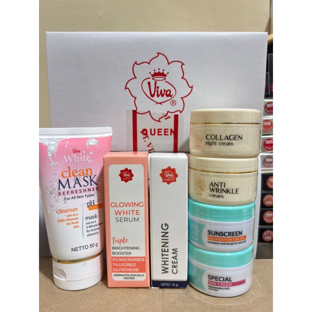 Paket Viva Skincare Glowing Murah Lengkap BPOM