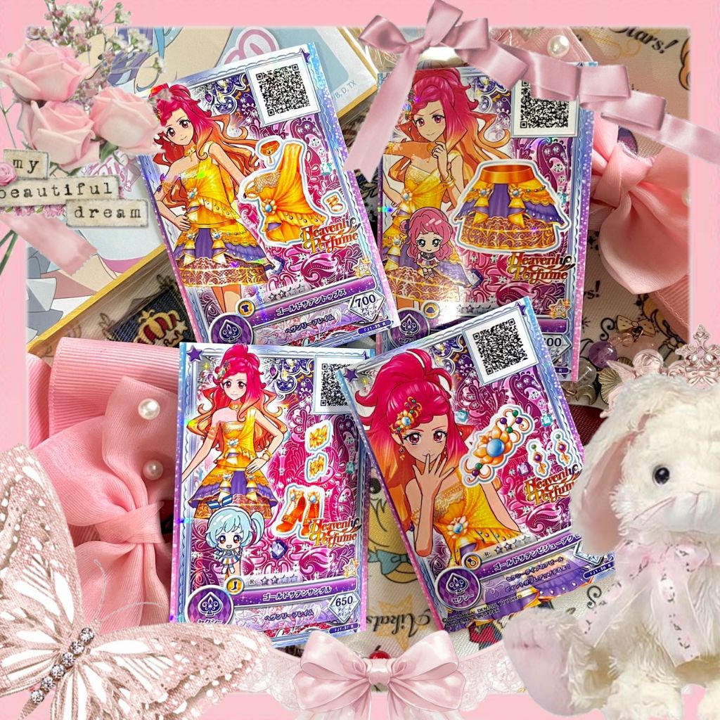 [OFFICIAL] KARTU AIKATSU ON PARADE HIBIKI TENSHO AIKATSU FRIENDS RARE SET PRINR CARD