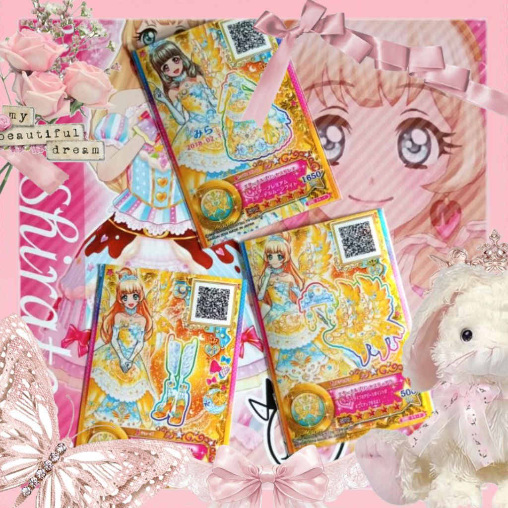 [OFFICIAL] KARTU AIKATSU STARS SPR MOON DRESS HIME SHIRATORI SUPER RARE