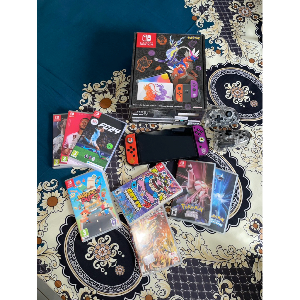 Switch Oled Pokemon Scarlet Violet OFW Second
