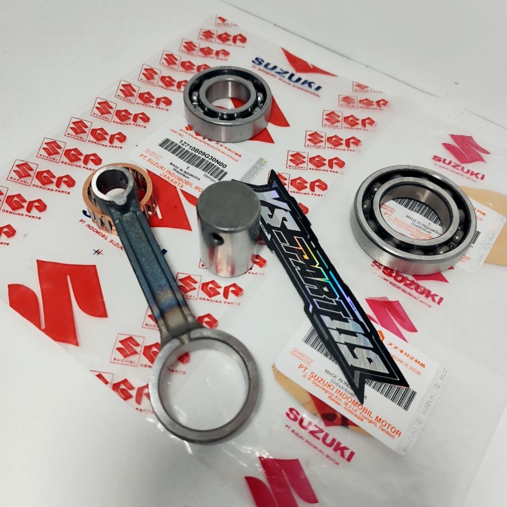 Stang Seher Plus Bearing Kruk As Suzuki Smash 110 old SGP
