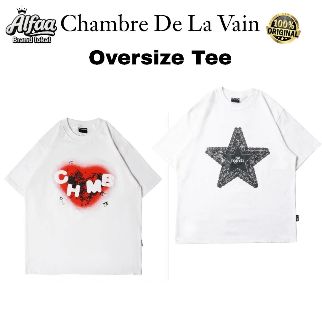 100% Original CHMB Chambre Oversize Tee