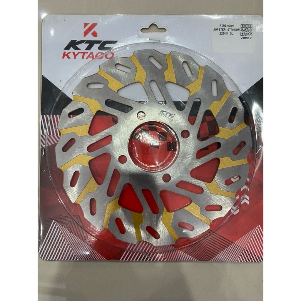 CAKRAM KTC JUPITER Z STANDART 220MM Piringan Disc Cakram KTC Kytaco Jupiter Z 220 gold pnp tromol va