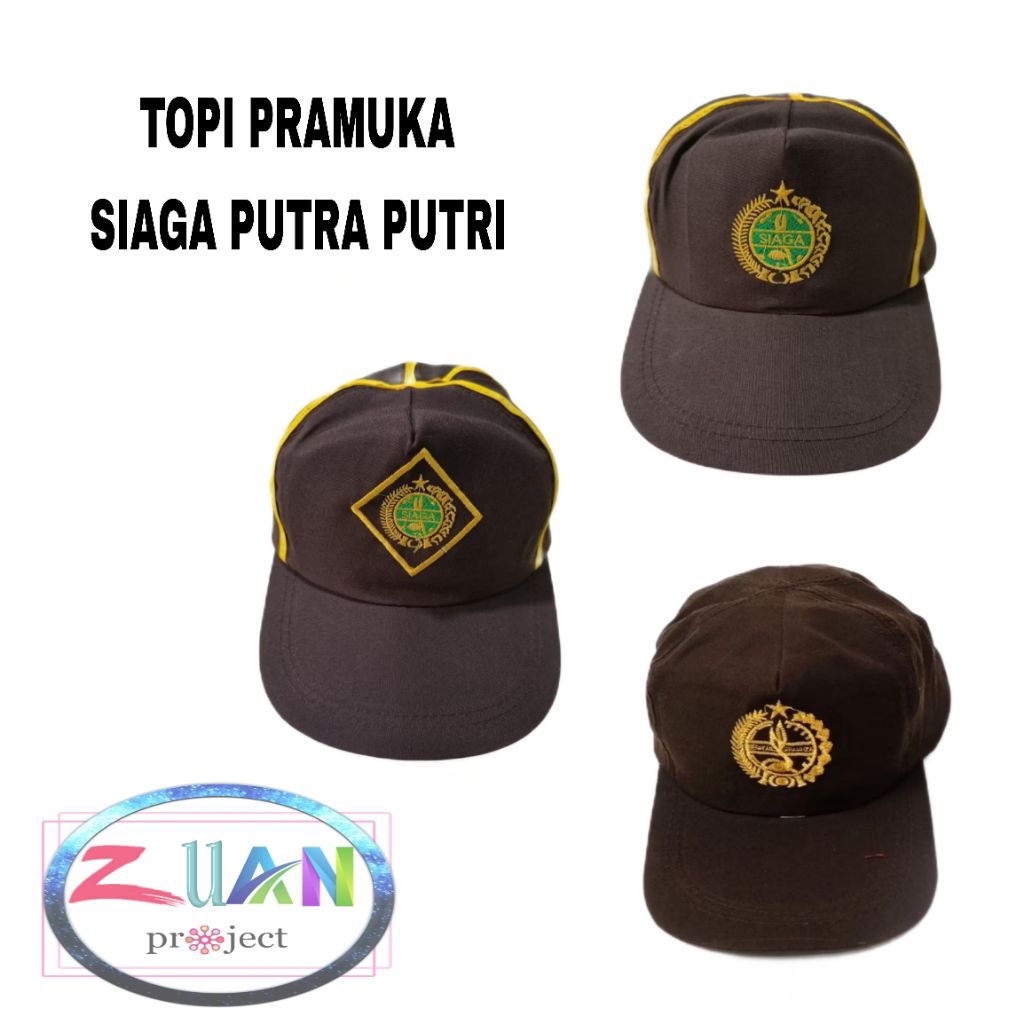 TOPI PRAMUKA SD/TOPI SIAGA  PENGGALANG PUTRA PUTRI