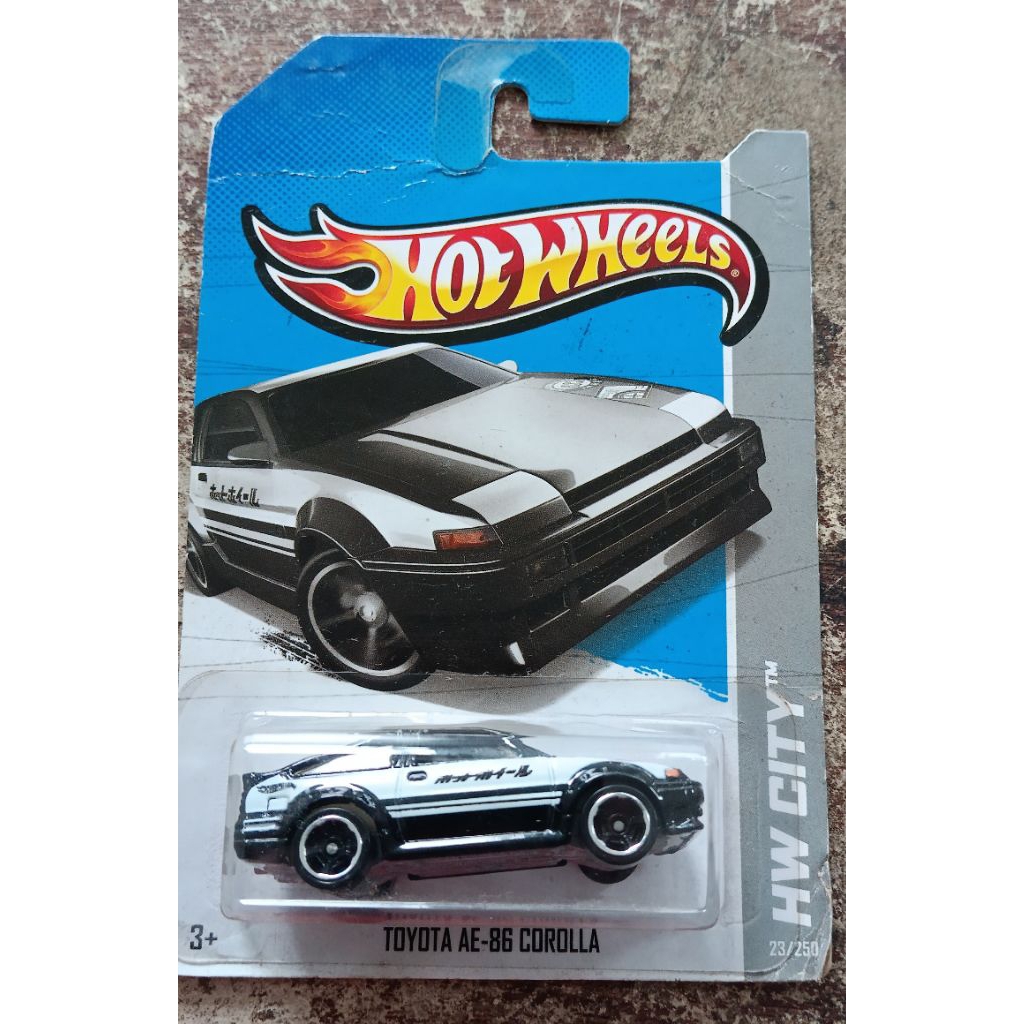 Hotwheels Toyota AE-86 Corolla