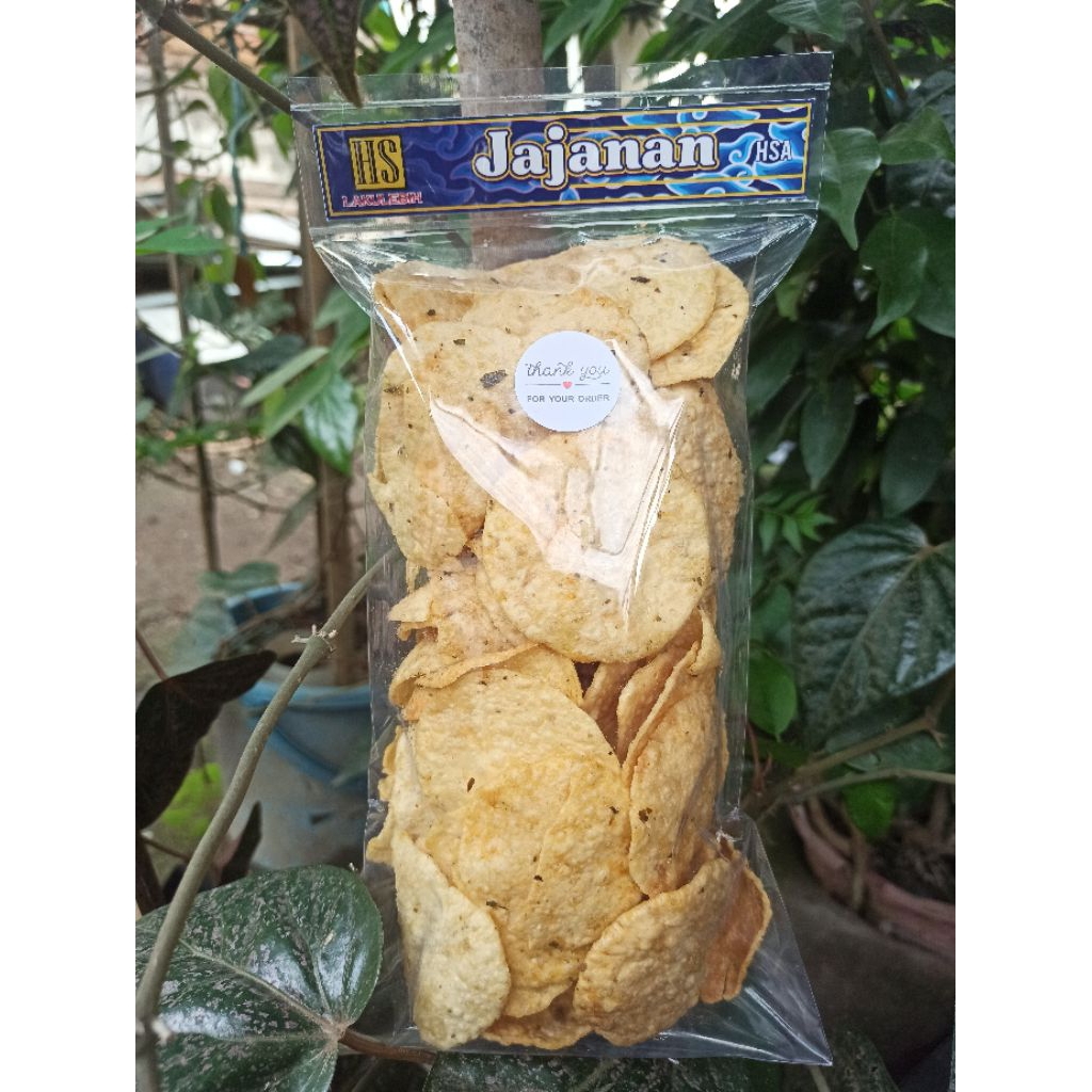 opak singkong / opak medan / keripik opak singkong