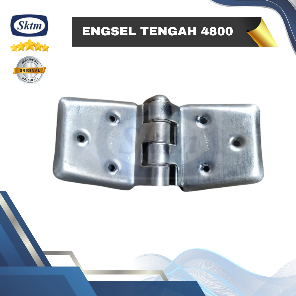 Engsel Tengah 4800 Komponen Pintu Garasi Sliding Tikung Lipat Non Merek