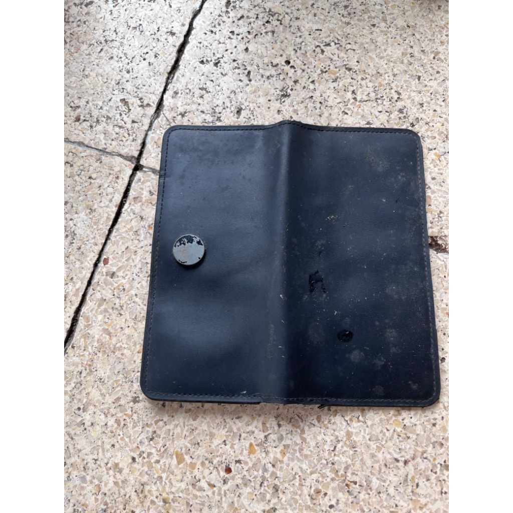 dompet kulit Preloved second