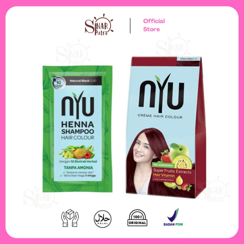 NYU Creme Hair Color | Semir Rambut | Hair Color Shampo