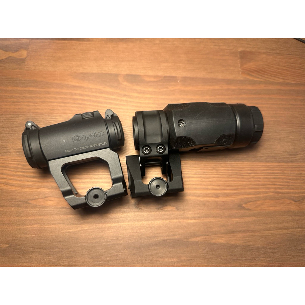 Scalarworks 1.93 Magnifier Mount +Aimpoint Repro Magnifier 3x STS Side to Side Mount for Aimpoint Ma