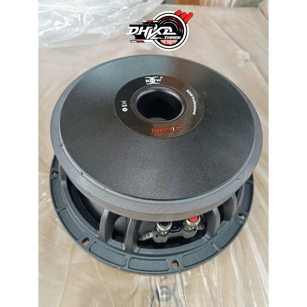 SPEAKER COMPONENT RDW 10” FAN 10111 ORIGINAL / Speaker RDW 10” FAN 10111 Original Rdw / speaker rdw 