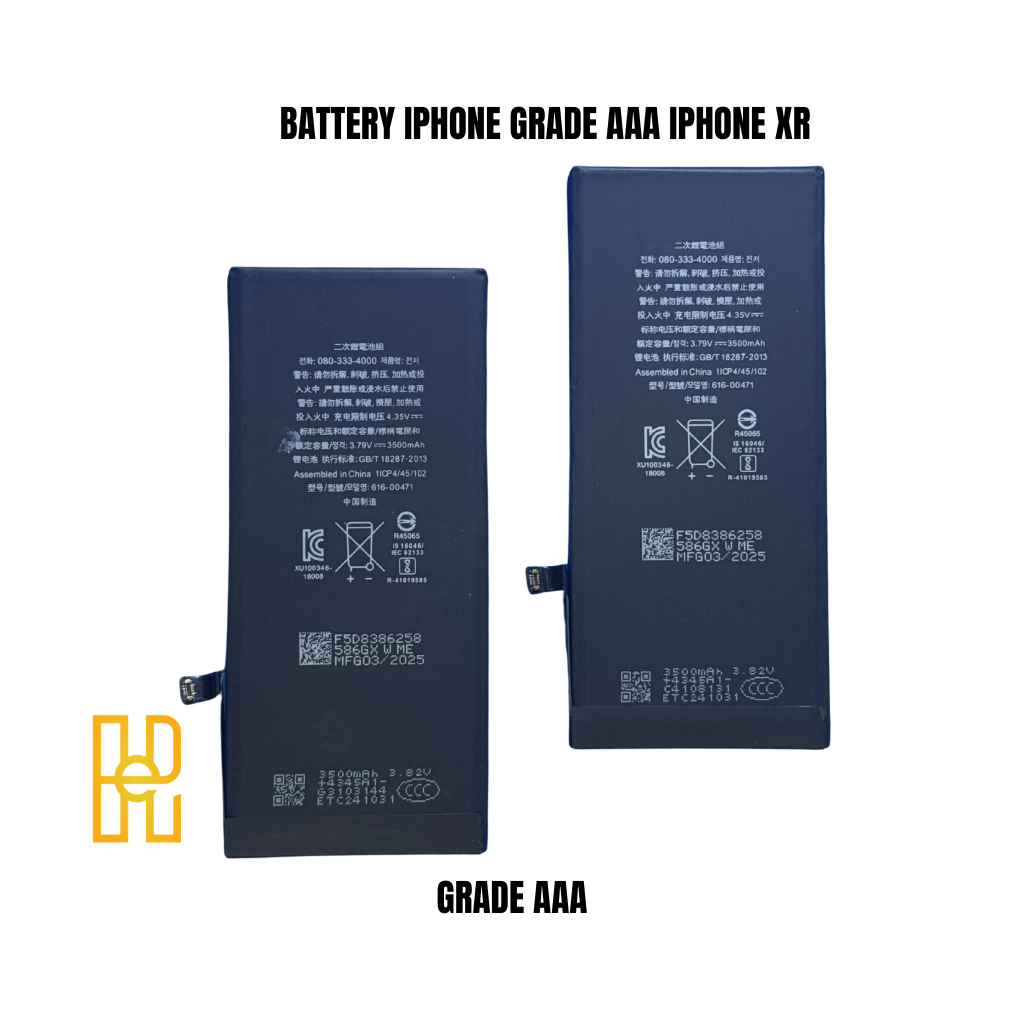 BATTERY IPHONE GRADE AAA IPHONE XR