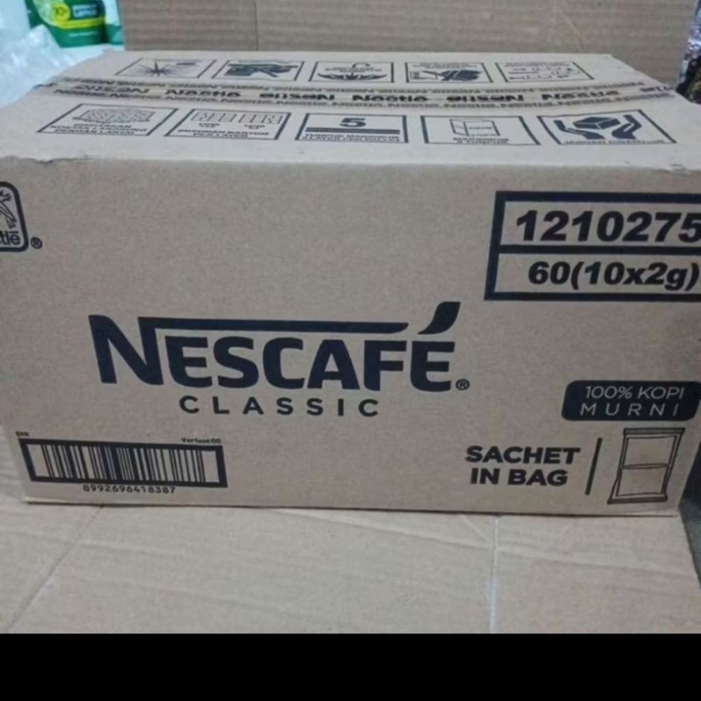 NESCAFE CLASSIC Sachet 1 Dus (600.$achet)