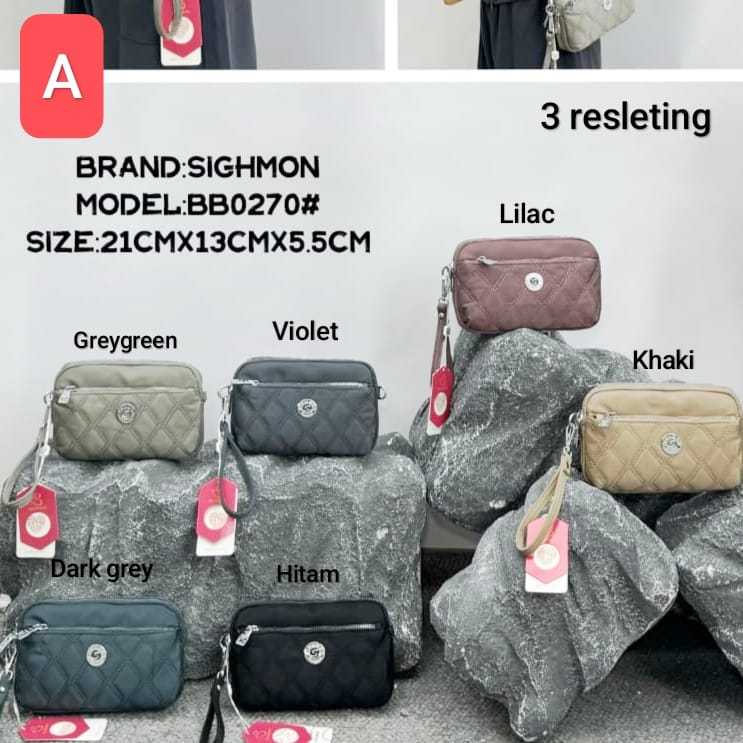 MEYMEYBAGS Sighmon Tas Selempang Hp Mini Wanita Murah Import Slingbag Cewek Kekinian Waterproof Anti