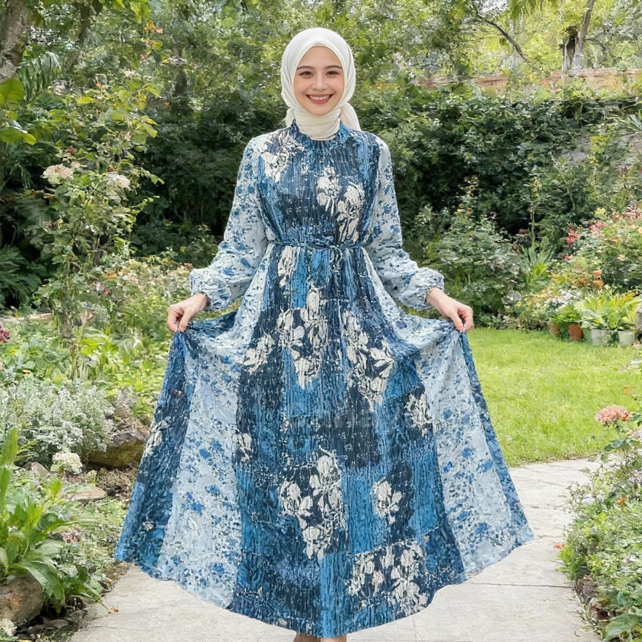 Ready Gamis Dress Wanita Pesta Mewah Elegan/ Gamis Mewah Pesta Kondangan