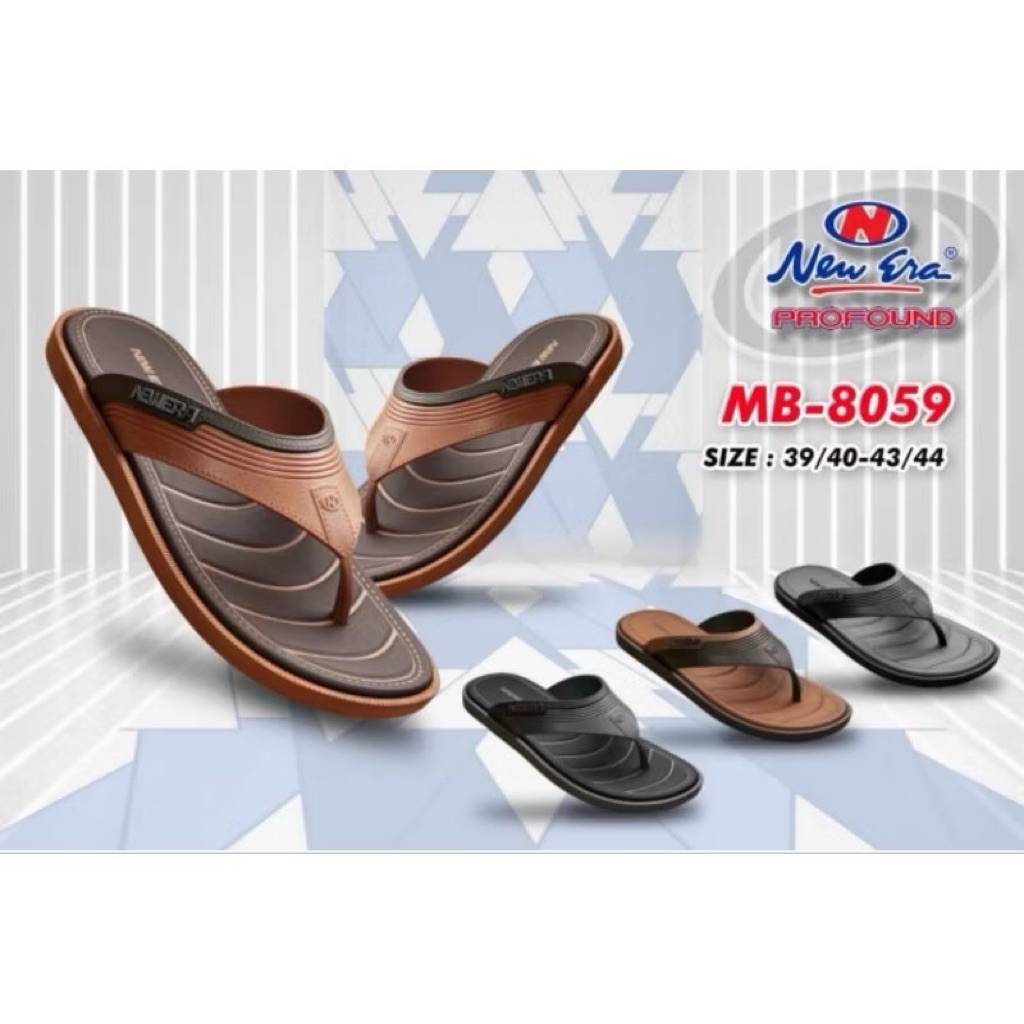 Sandal jepit karet pria New era terbaru||sandal jepit kekinian