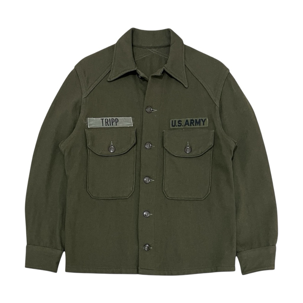 True Vintage US ARMY OG 108 Wool Shirt
