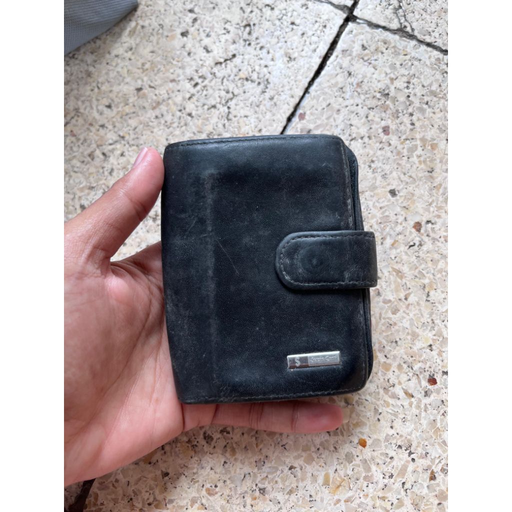 dompet kulit Preloved second