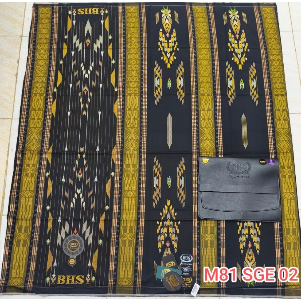 Sarung BHS Masterpiece SGE Gold Black Series