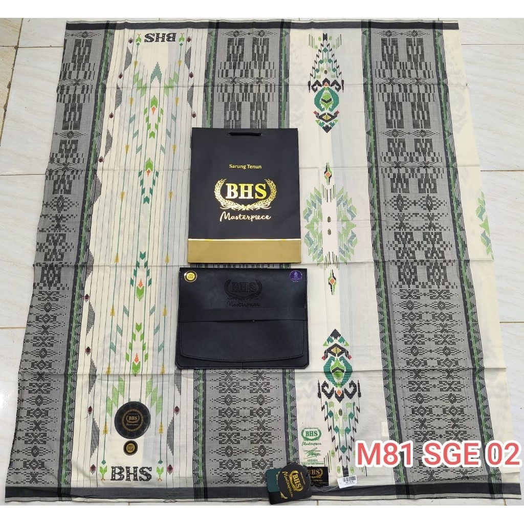 Sarung BHS Masterpiece Gold SGE White Series
